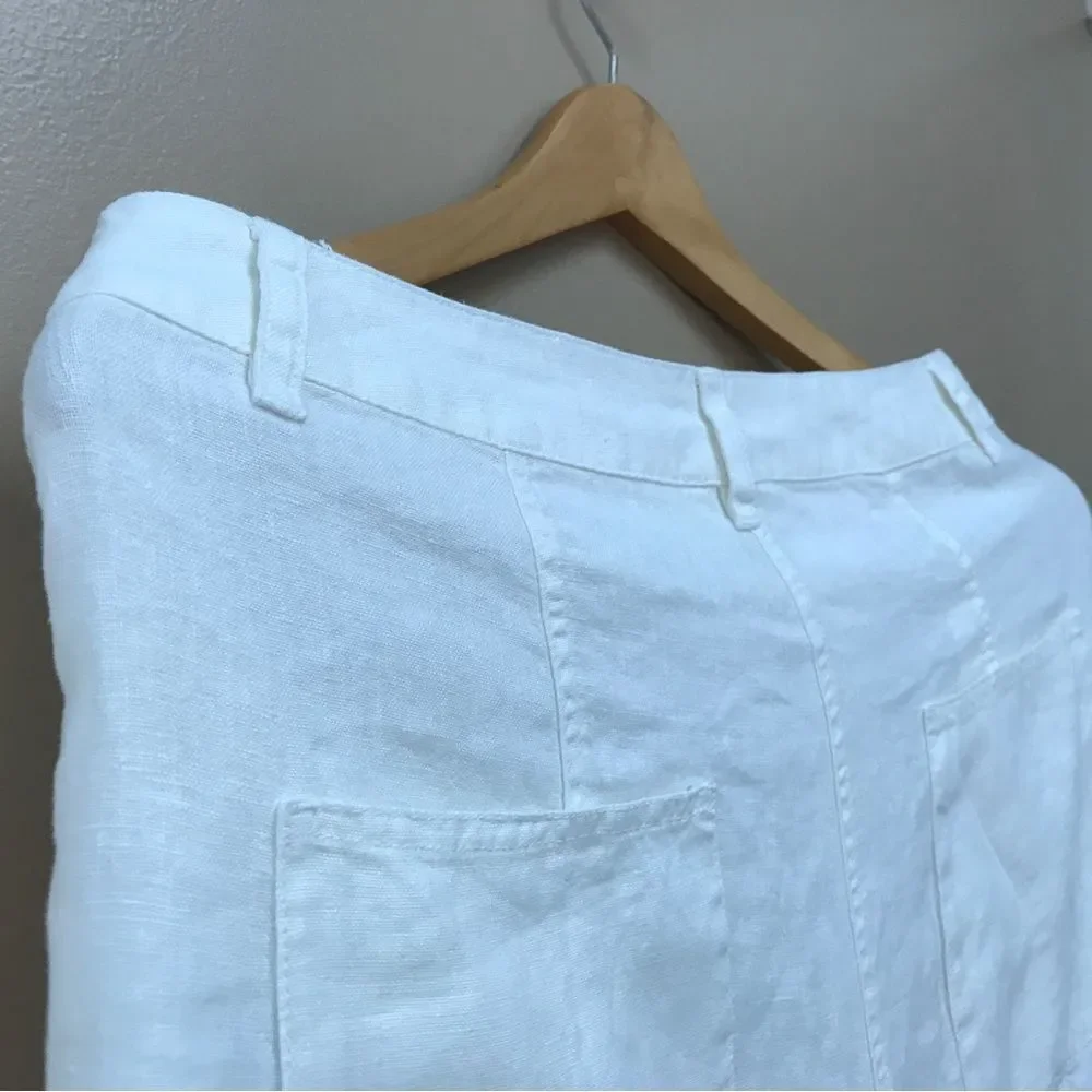 NWT Poetry Cream Linen Trouser Tapered (10) - Picture 11 of 11